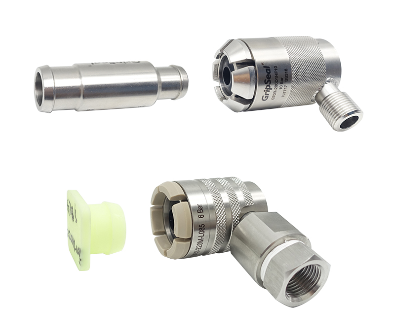 液冷水嘴快速密封接头